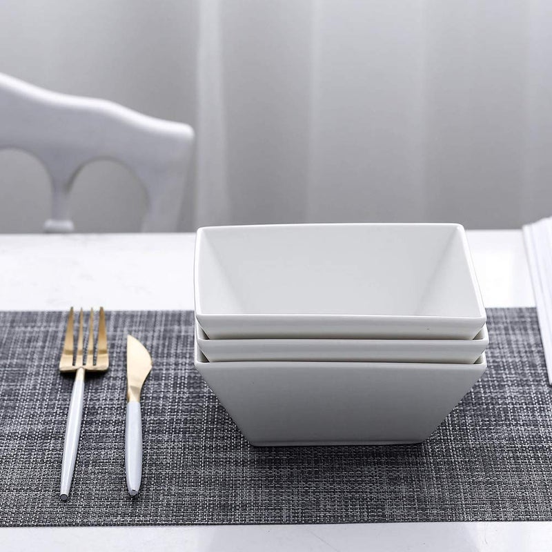 Porlien Classic Square 20-ounce Bowls Set of 3 - Image 2
